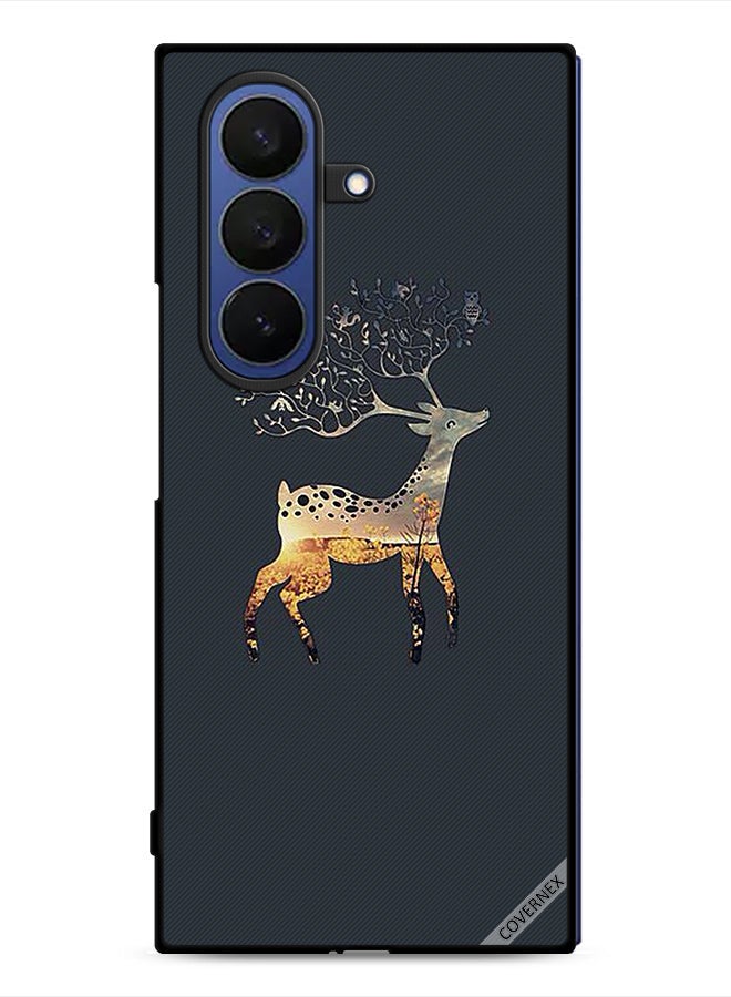 Covernex Samsung Galaxy Z Fold7 Protective Case Cover Deer - Image 1