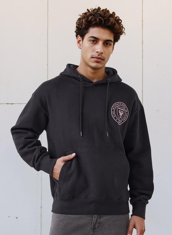 SP Characters Men Oversized Inter Miami CF Print Hoodie - Image 3