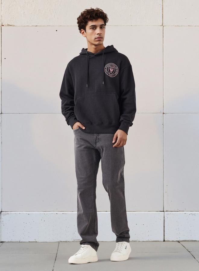 SP Characters Men Oversized Inter Miami CF Print Hoodie - Image 2