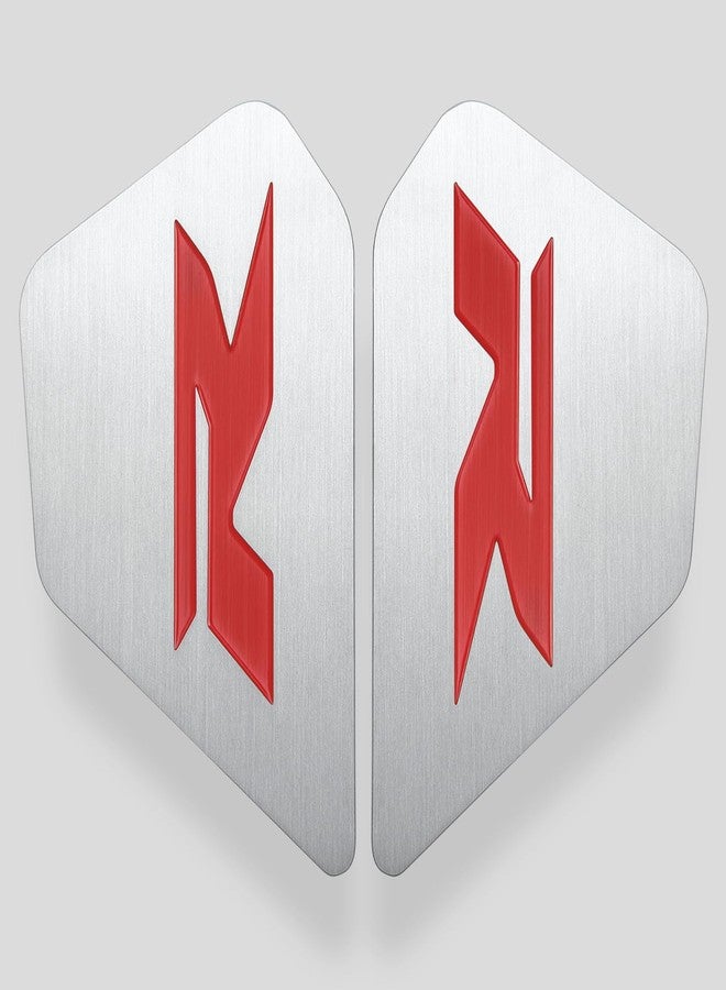 WOOGA Motorcycle Body Frame Filling Suitable for Ho&n&da CBR 650R CB650R 2019-2025 Frame Side Panel Cover Trim Covers Stainless Steel Sticker Badge Decoration CBR 650 R Type R Emblem (Red) - Image 3