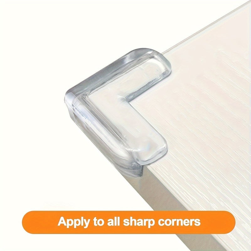 20 Transparent Anti Collision Corner Protectors For Power Socket And Table Edge - Image 5