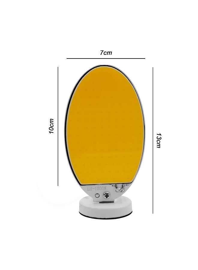 SPIDER 150W Premium Oval Camping Light - LED Work Light, 1080LM Waterproof IP67 COB Floodlight with Battery Clips & Switch, 3M Cable Portable Emergency Lamp for Camping, Car Repair, Fishing, Garage & Outdoor Use BL-10794 - Image 2