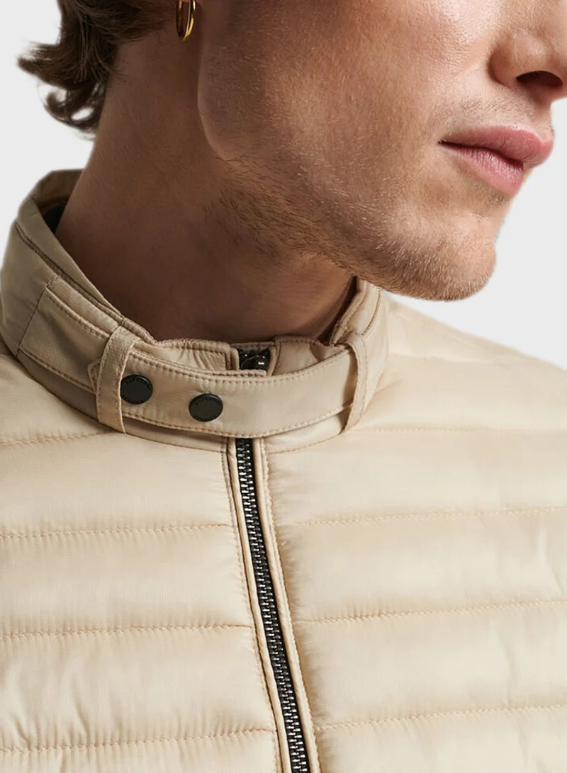 Superdry Zippered Puffer Jacket