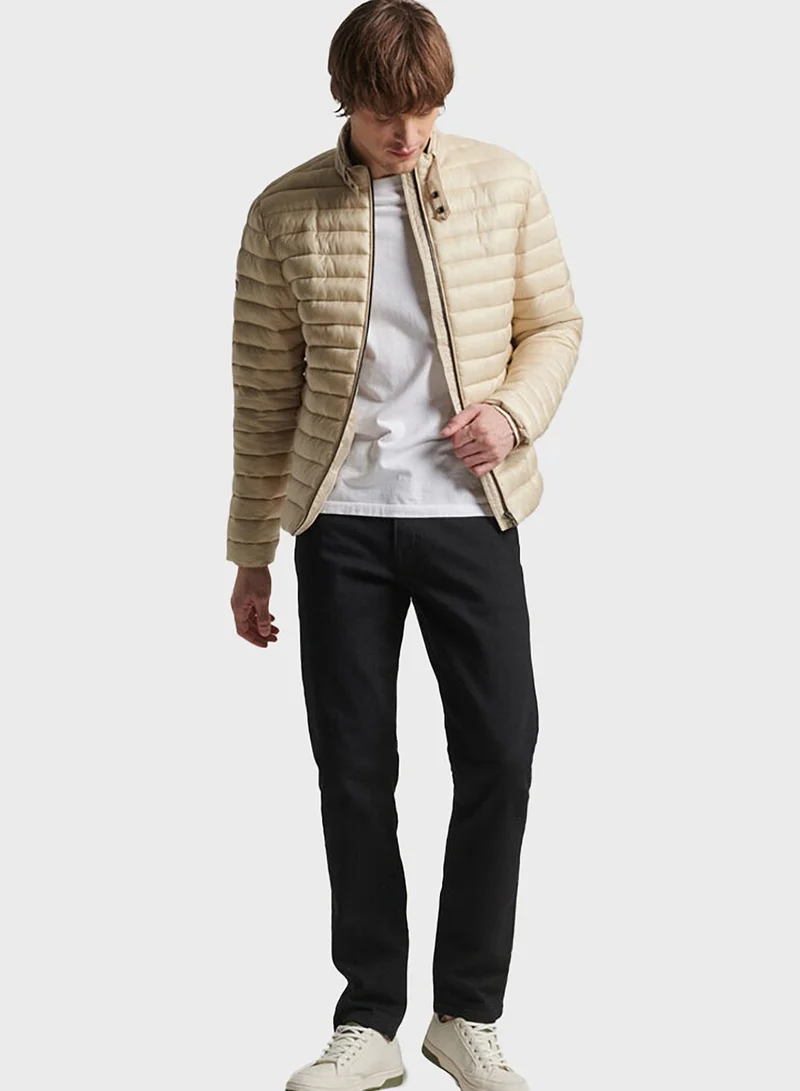 Superdry Zippered Puffer Jacket