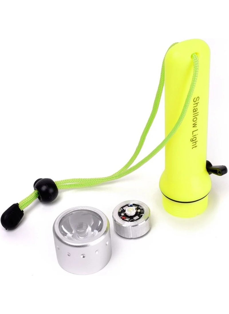 Tarez FX-125 Underwater Flashlight, Diving Flashlight Ipx8 Waterproof 120 Lumen  - Image 3