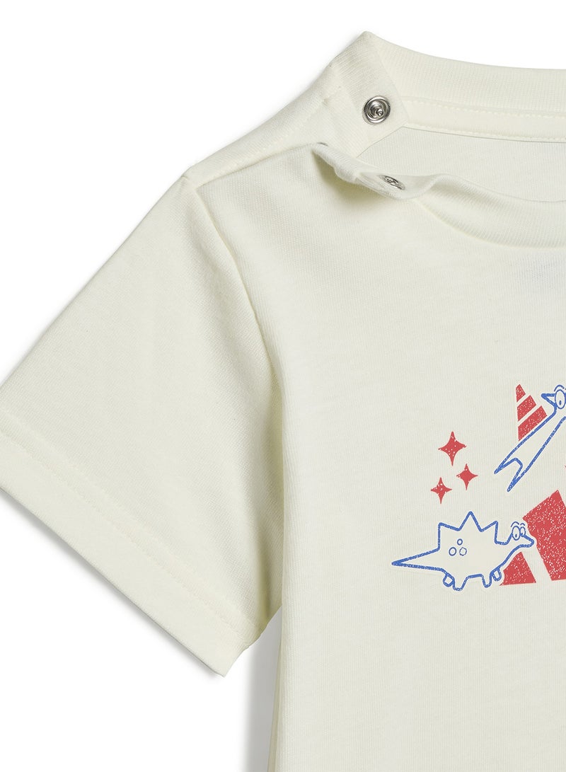 Adidas Infant Adiraptor Graphic T-Shirt  - Image 5