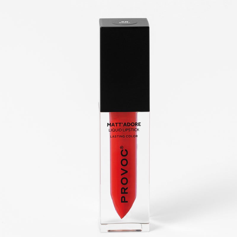 PROVOC MATT'ADORE Liquid Lipstick 50 Ruber - Image 1