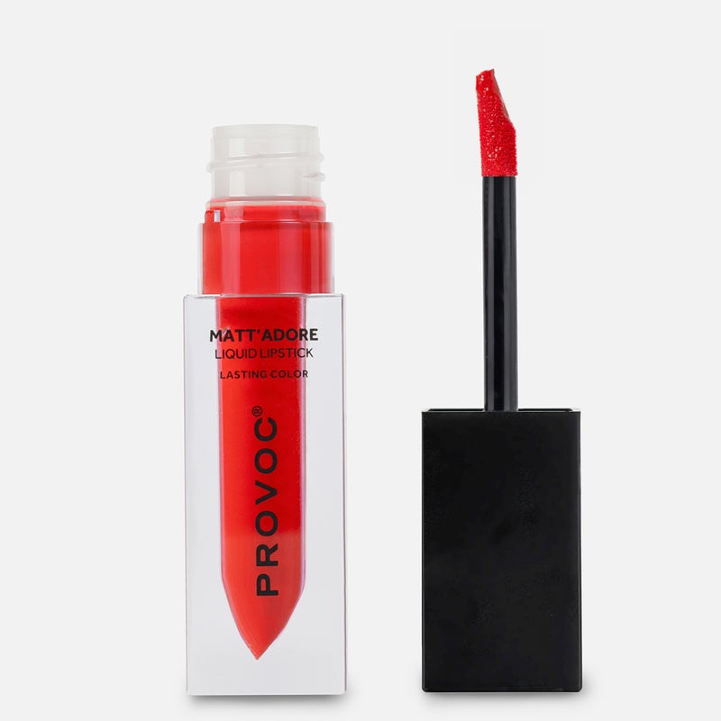 PROVOC MATT'ADORE Liquid Lipstick 50 Ruber - Image 4
