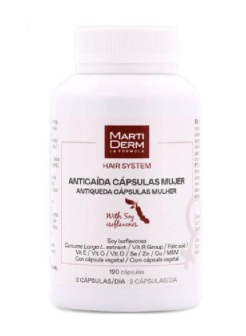 Martiderm Hair System Anti-Hair Loss Capsules for Women x 120 - Image 2