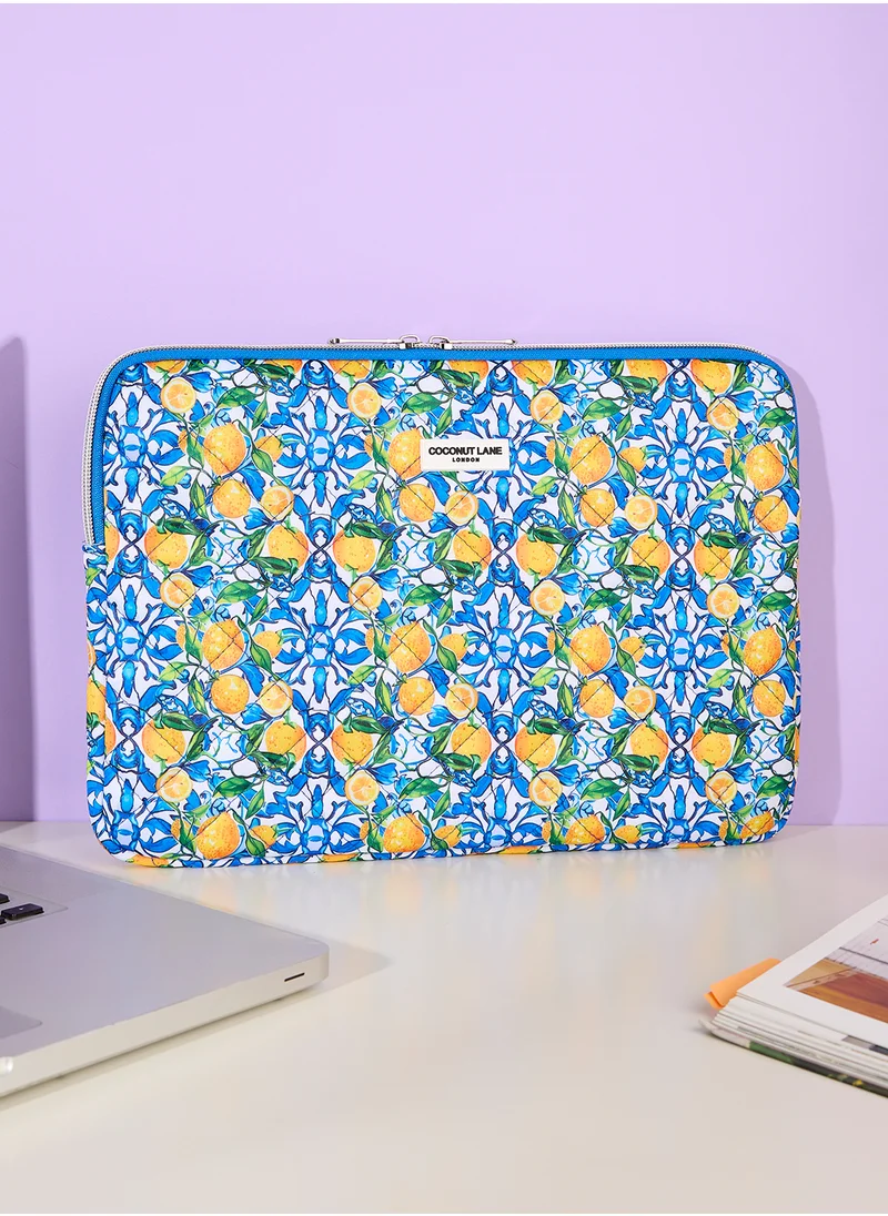 كوكونت لين Amalfi Lemon Laptop Sleeve