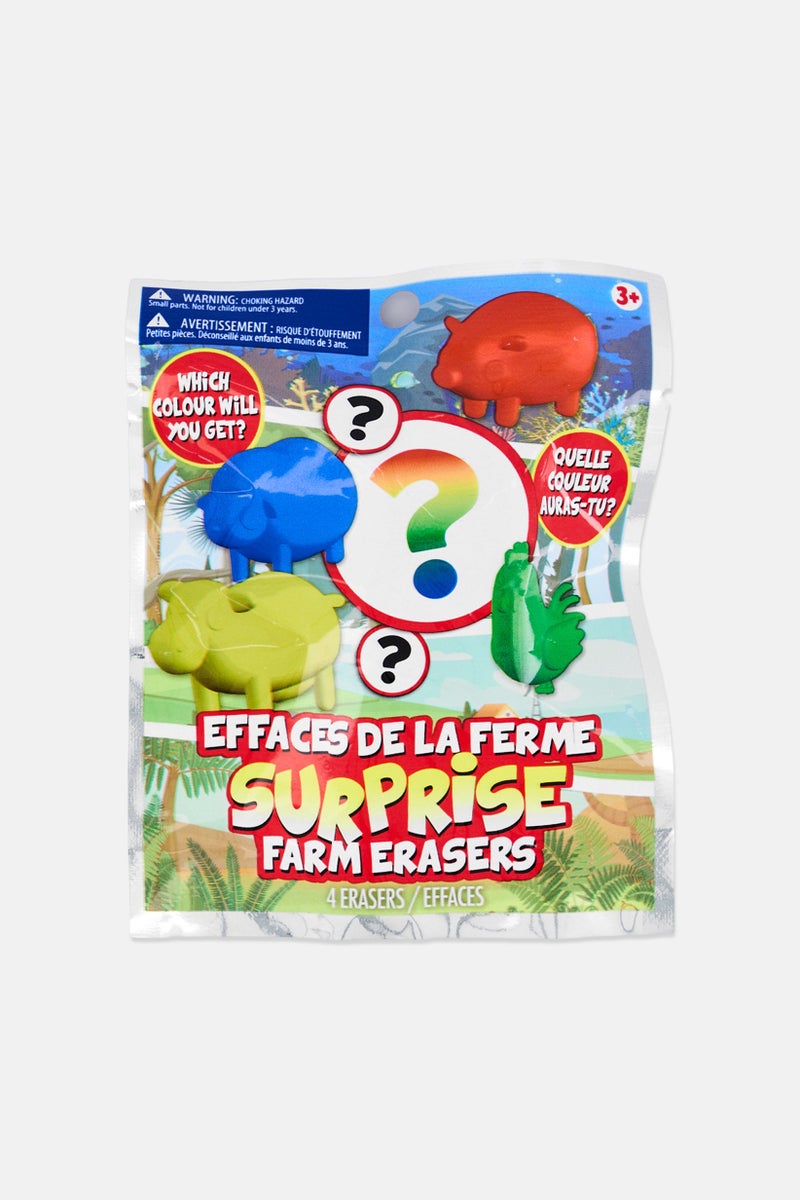 Danawares 4 Pcs Surprise Farm Earsers - Image 1