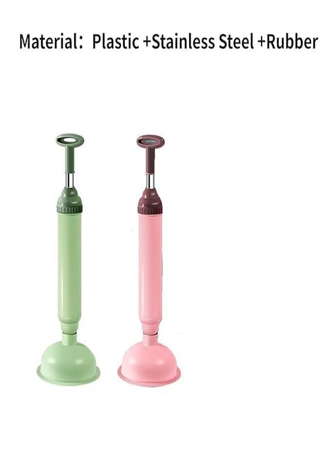 ISTORE Toilet Plunger Air Power Remover Turbo Flush High Pressure Dredging Air Pump Plunger for Toilet, Bathroom, washroom, Sink, High Pressure Toilet Unblock One Shot Toilet Pipe Plunger Pack of 1 - Image 3