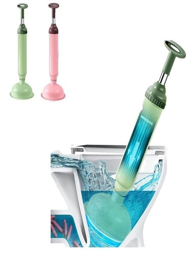 ISTORE Toilet Plunger Air Power Remover Turbo Flush High Pressure Dredging Air Pump Plunger for Toilet, Bathroom, washroom, Sink, High Pressure Toilet Unblock One Shot Toilet Pipe Plunger Pack of 1 - Image 1