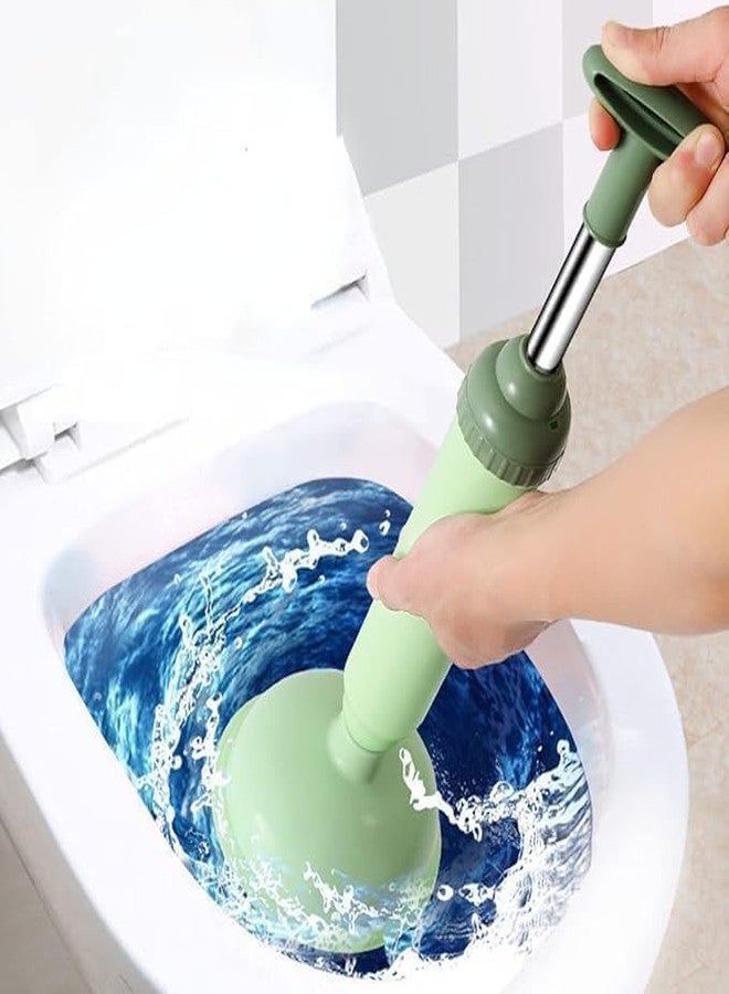 ISTORE Toilet Plunger Air Power Remover Turbo Flush High Pressure Dredging Air Pump Plunger for Toilet, Bathroom, washroom, Sink, High Pressure Toilet Unblock One Shot Toilet Pipe Plunger Pack of 1 - Image 2