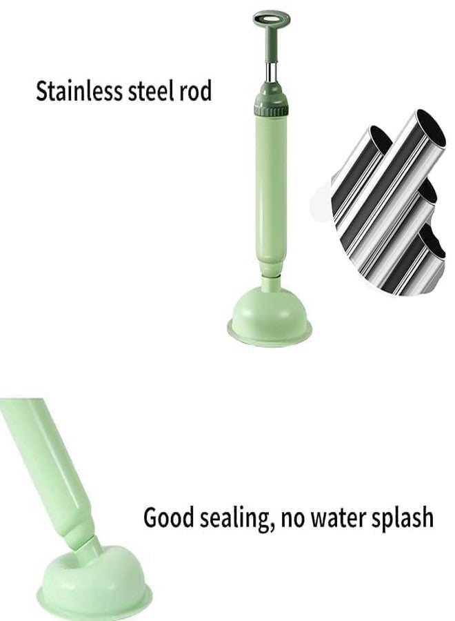 ISTORE Toilet Plunger Air Power Remover Turbo Flush High Pressure Dredging Air Pump Plunger for Toilet, Bathroom, washroom, Sink, High Pressure Toilet Unblock One Shot Toilet Pipe Plunger Pack of 1 - Image 5