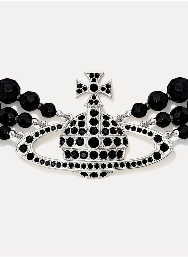 Vivienne Westwood Messaline Three Row Choker  - Image 2