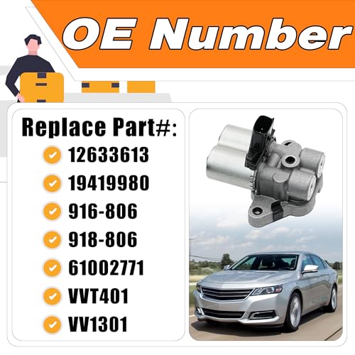 LEVANLIGHT Engine Variable Timing Oil Control Valve VVT Solenoid Compatible with 20142015 Chevy Malibu Impala 25L Replaces 12633613 19419980 61002771 - Image 3