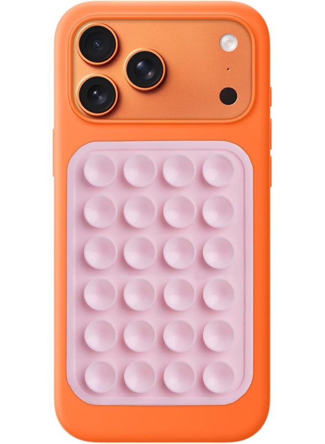 S-TOP Silicone Phone Case, Compatible With All Iphones & Android, Hand Free-Octo Cup Buddy, Non Slip Suction Phone Adhesive Holder, Perfect for Selfies & Videos Fidget Toy- Mirror Shower Phone Holder - Image 1