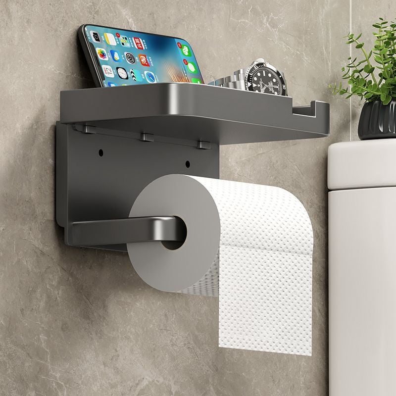 Toilet Paper Box Punch-Free Tissue Storage Rack Household Roll Paper Box Tissue Box Wall-Mounted - Image 3