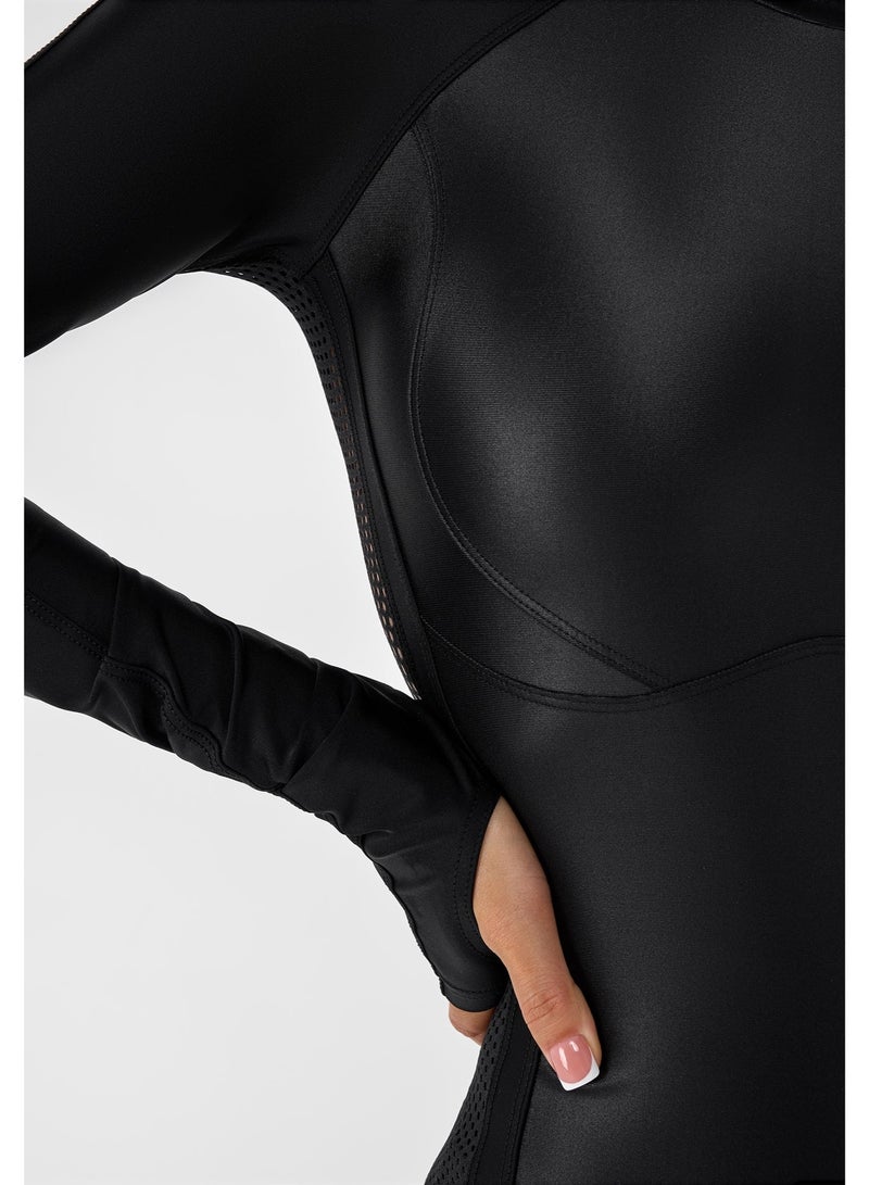 Bona Fide Workout Tops for Women - Short/Long Sleeve Compression Shirt - Breathable Tight Crop Top for Gym, Running, Yoga - Image 3