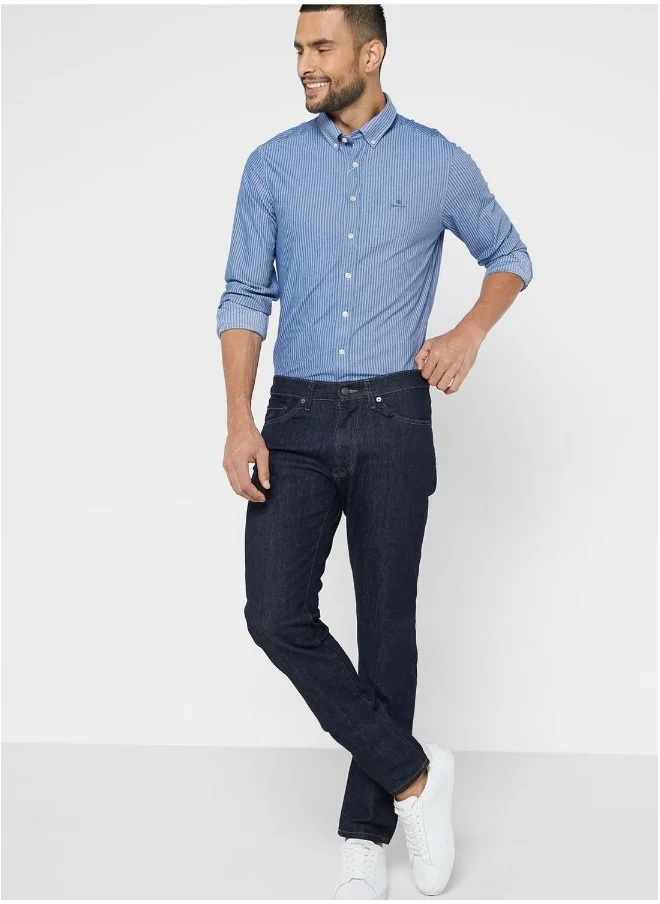 GANT Mid Rise Slim Fit Jeans