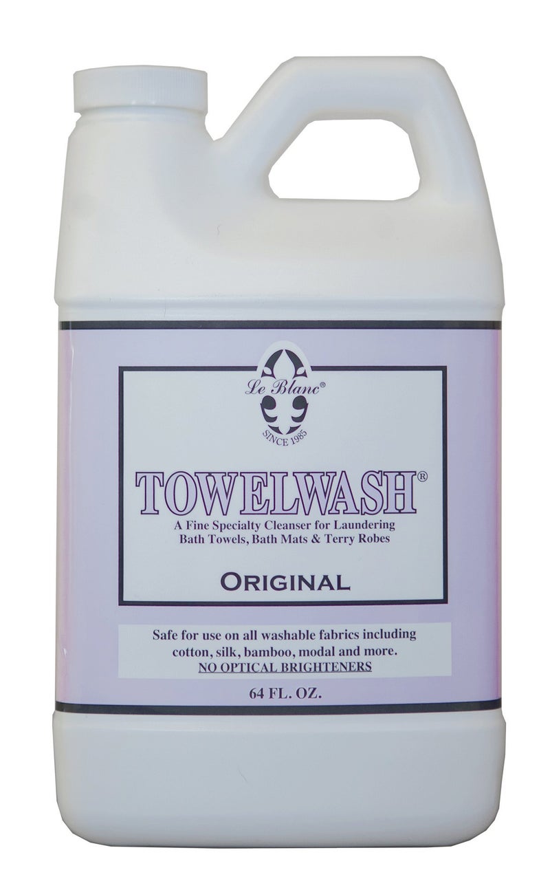 Le Blanc Original Towelwash - Luxury Laundry Cleanser for Bath Linens - 64 oz. (1 pack)