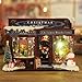 fifijoy Christmas Miniature Dollhouse Kit DIY Dollhouse Miniature House Kit for Adults Tiny House Kits Mini Model Building Sets with Music Christmas Wonderland - Image 4