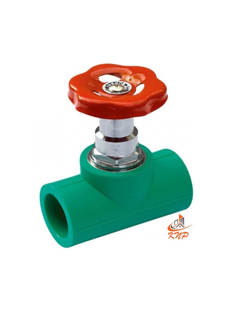 KNP 20mm PPR Pipe Open Gate Valve  - Image 1