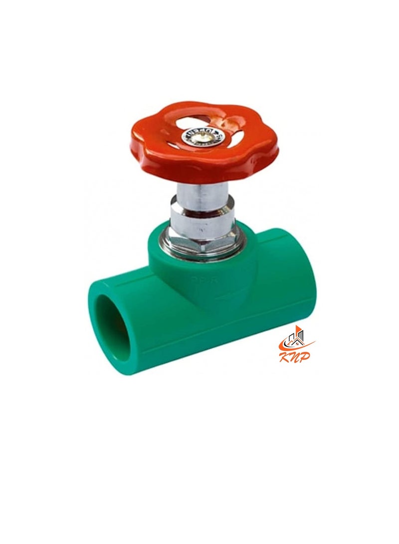 KNP 20mm PPR Pipe Open Gate Valve  - Image 2