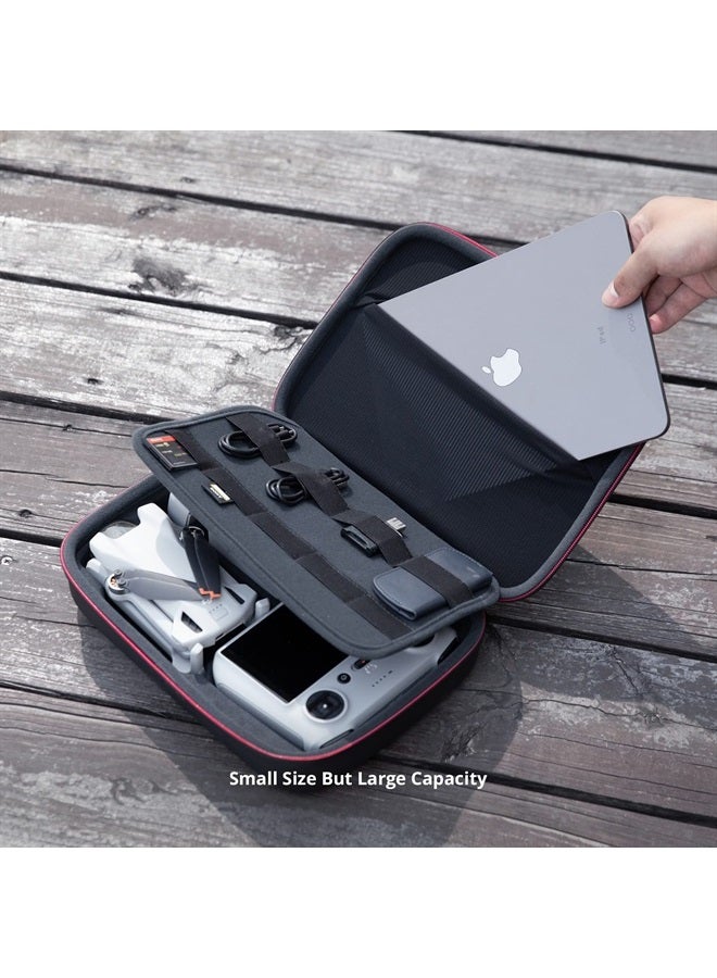 PGYTECH Carrying Case for DJI Mini 3 / Mini 3 Pro, Waterproof PU Leather Carrying Case With Shoulder Strap - Image 3