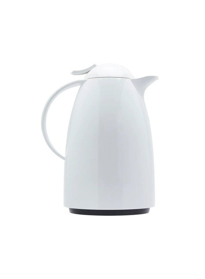 Emsa Auberge Quick Tip vacuum flask - White 1L - Image 2