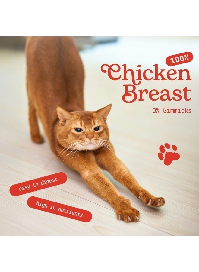 Carnibites Freeze-Dried Chicken Breast – 100% Natural Single-Ingredient Snacks for Cats & Dogs – High-Protein, Grain-Free, All-Natural Pet Snacks (100g) - Image 2