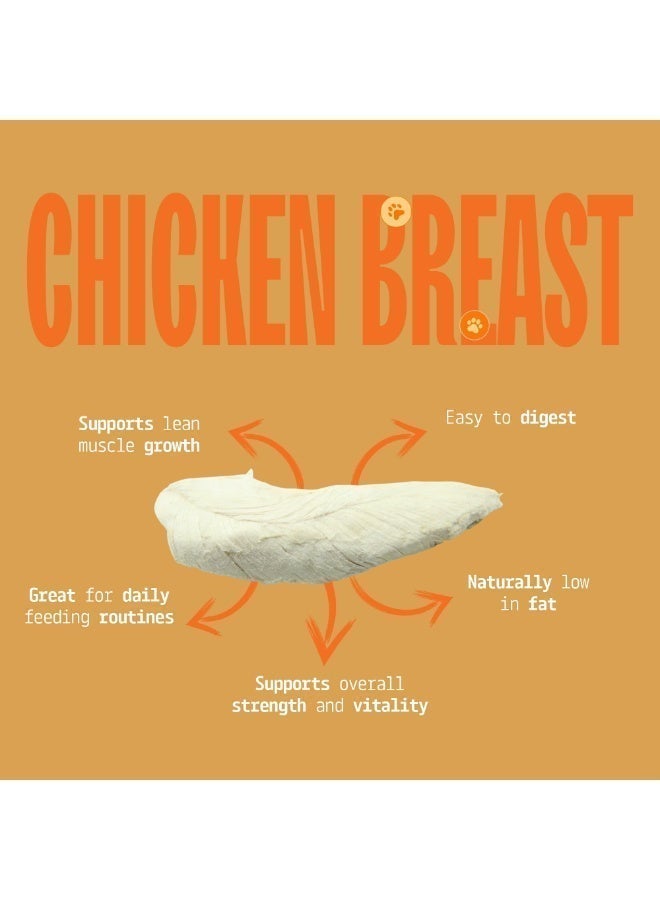 Carnibites Freeze-Dried Chicken Breast – 100% Natural Single-Ingredient Snacks for Cats & Dogs – High-Protein, Grain-Free, All-Natural Pet Snacks (100g) - Image 4