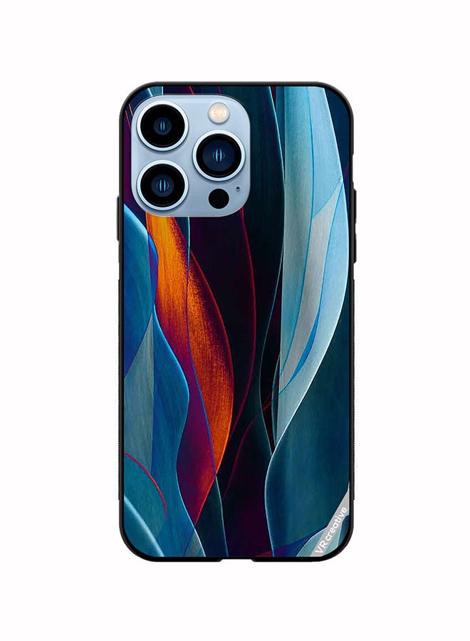 VR CREATIVE Protective Case Cover For Apple iPhone 14 Pro Texture Design Multicolour - Image 1