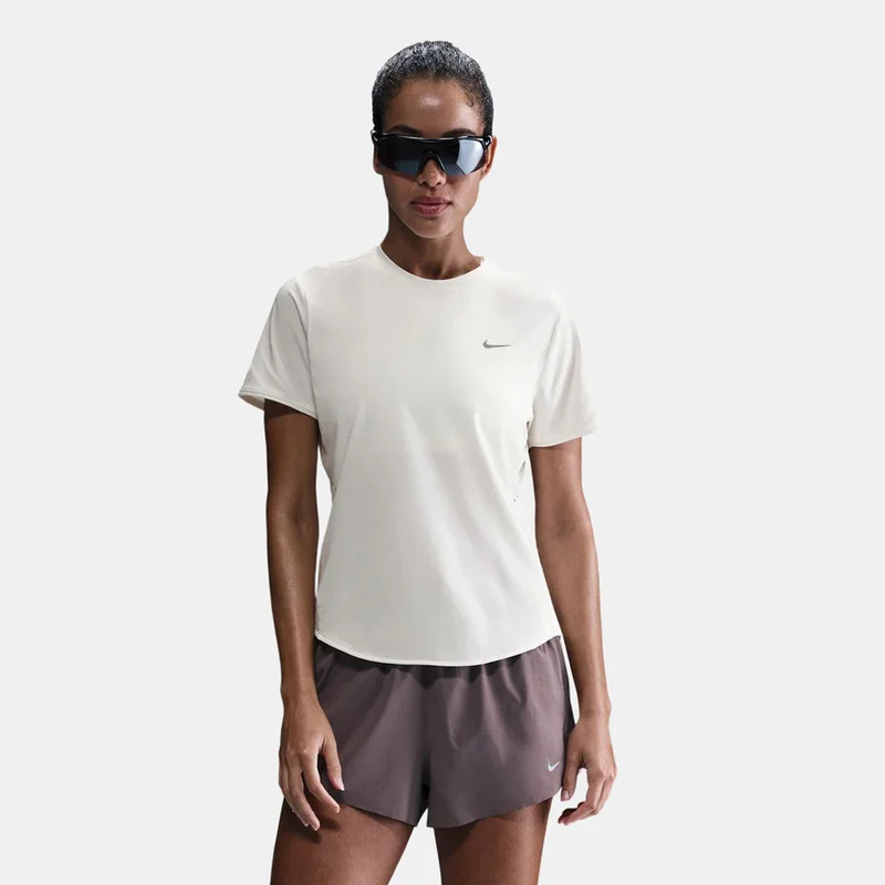 Nike Ivory Women's Swift Dri-FIT Running Top for Women | Best Price UAE