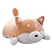 Levenkeness Shiba Inu Dog Plush Pillow Cute Corgi Akita Stuffed Animals Doll Toy Gifts for Valentines Gift ChristmasSofa Chair Brown Blink 15 - Image 2
