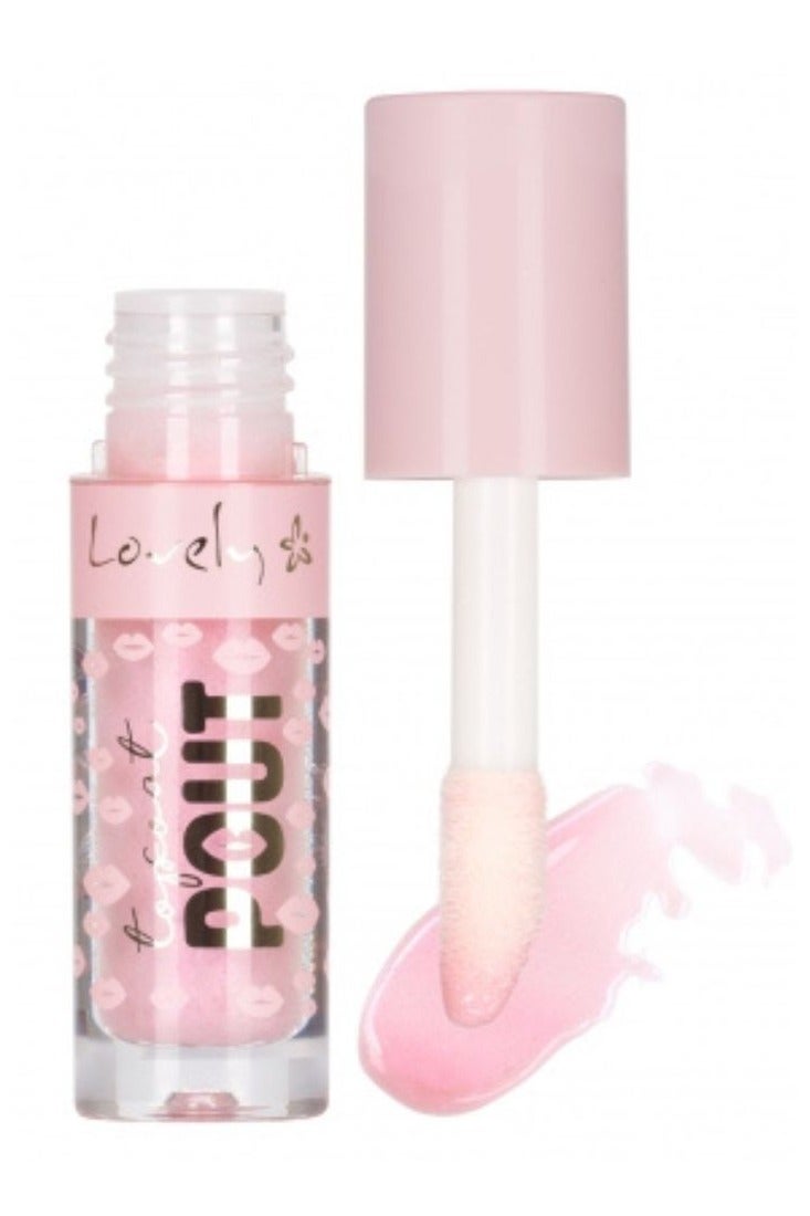Lovely Top Coat Pout Lip Gloss with Plumping Effect 2 3g - Image 2