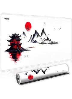 Large Mouse Pad 800x300mm Extended Mouse Pad Non-Slip Rubber Base Gaming Mouse pad Office Mouse Mat Smooth Cloth Surface Desk Mat Keyboard Pads for Computers, Pagoda - pzsku/Z539C18A15C787DCAEBA9Z/45/1741230175/a6078b80-dbeb-4c40-b71e-b6484a9905a9