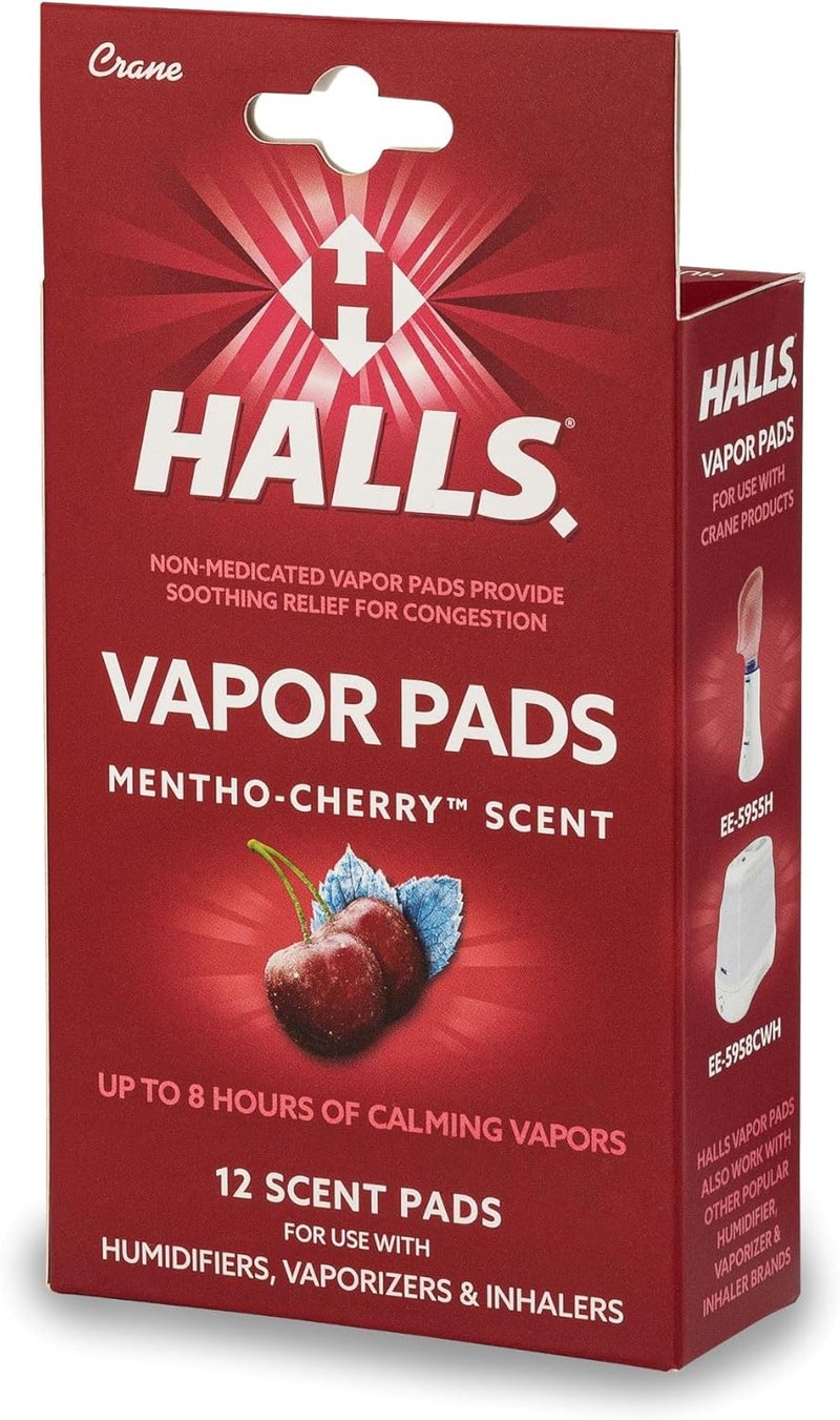 Crane Halls Scented Vapor Pads, Red