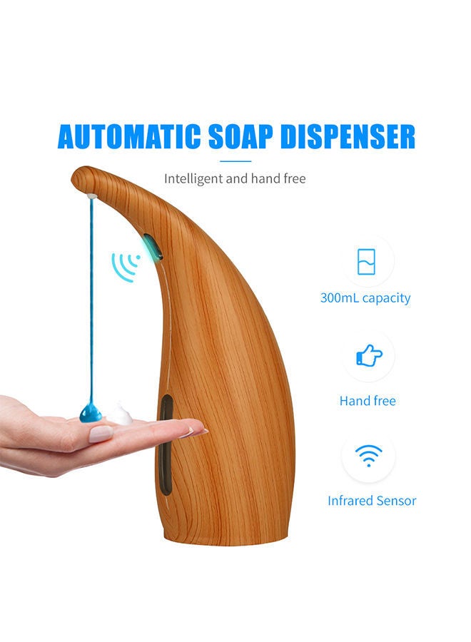 NIBEMINENT Automatic Soap Dispenser Brown 300ml  - Image 2