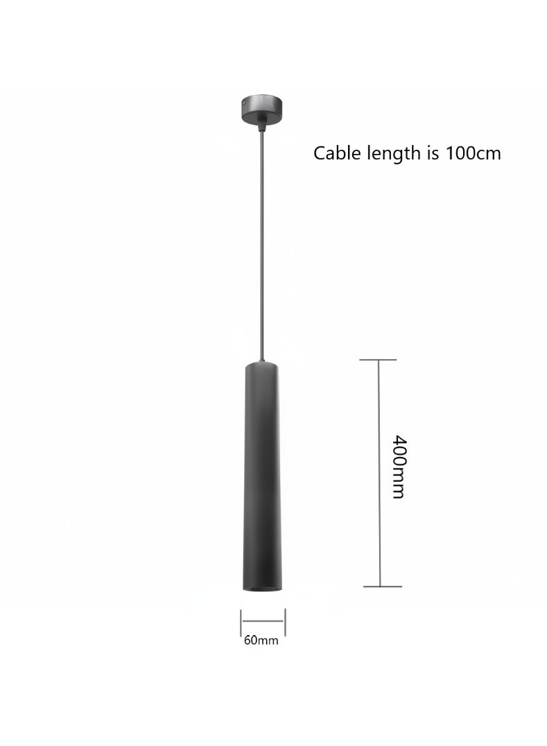 Hummer Single long black cylindrical hanger cylinder, diameter 60*400 mm - Image 4