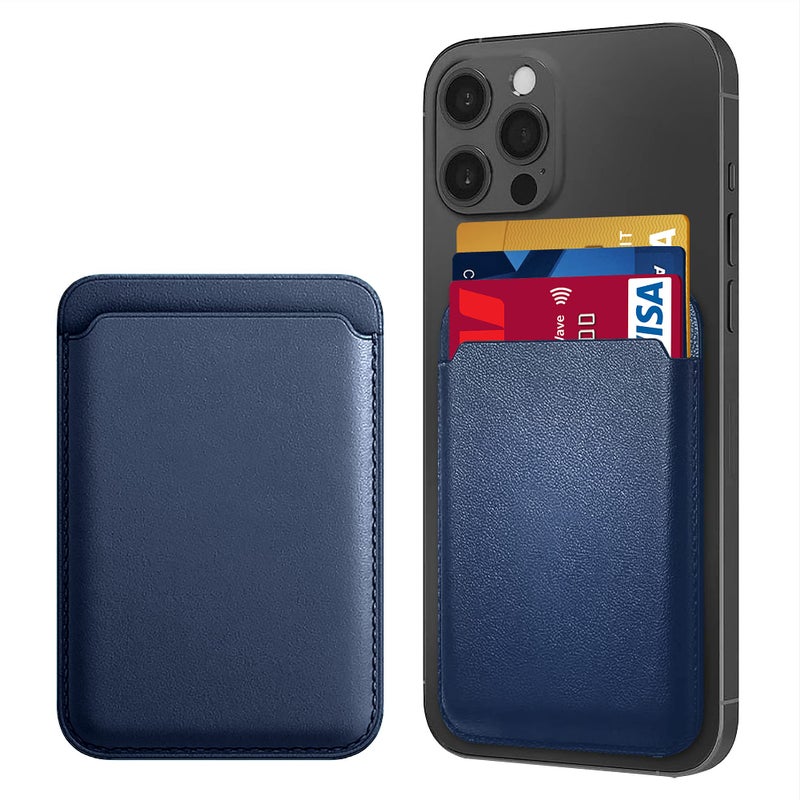 Peak Design MagSafe Wallet, Slim Leather Card Holder Case Compatible with iPhone 12 Series, MagSafe Accessories D.B Edition - Image 1