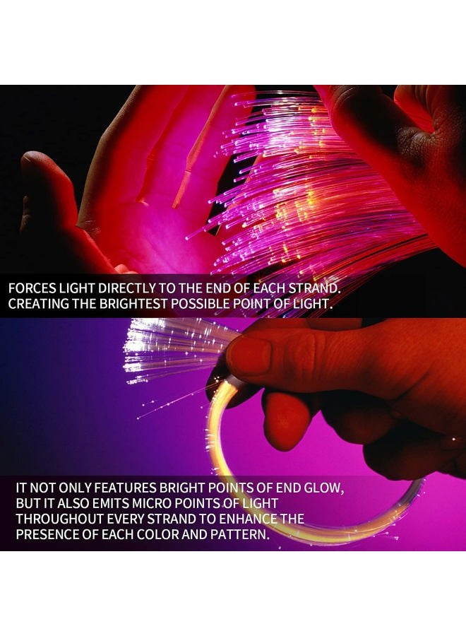 Amki Fiber Optic Whip, Dance Flow Pixel Whip Super Bright Light Up Rave Toy 40 Color Effects Mode Battery Power 360° Swivel Space Whip for Dancing Parties Light Shows EDM Music Festivals - Image 5