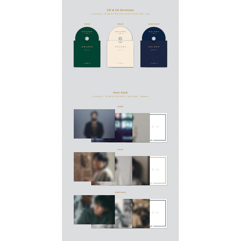 dreamus ألبوم BTS جونغكوك الذهبي الأول المنفرد (صلب) - Image 4