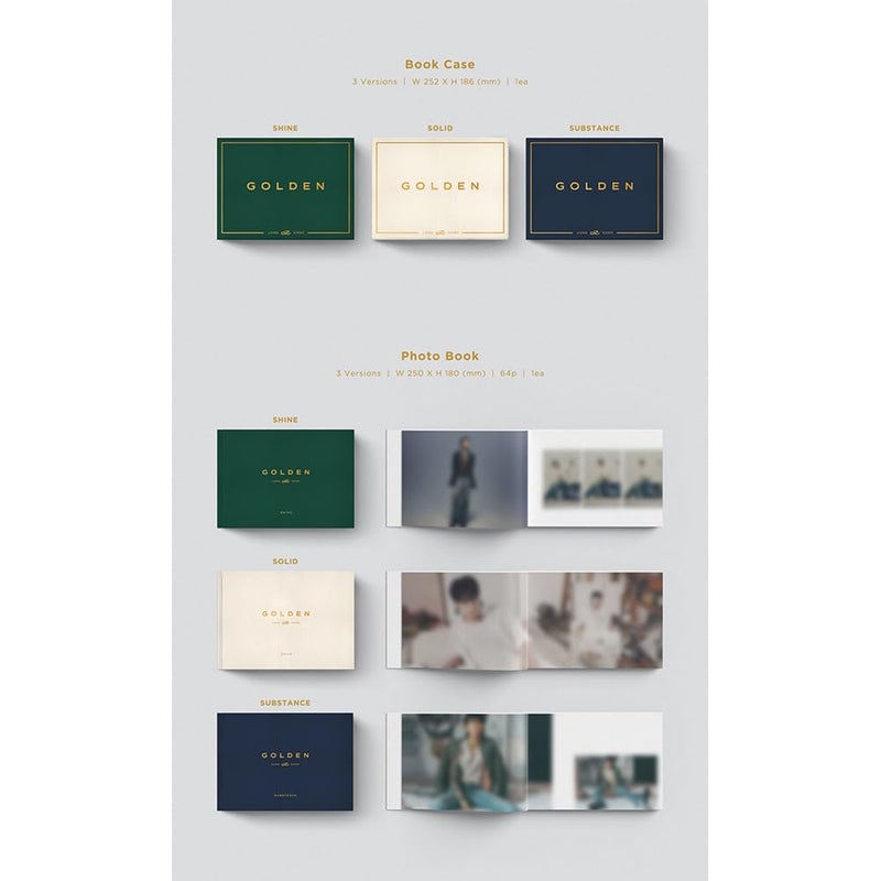 dreamus ألبوم BTS جونغكوك الذهبي الأول المنفرد (صلب) - Image 3