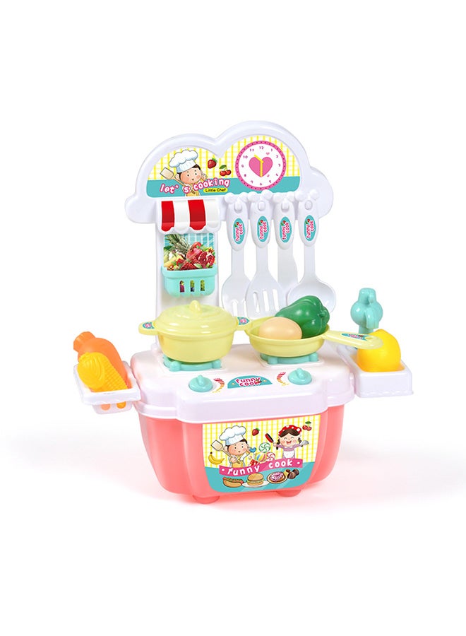 Kidle Pretend Play Toy Kitchen Set - Image 1