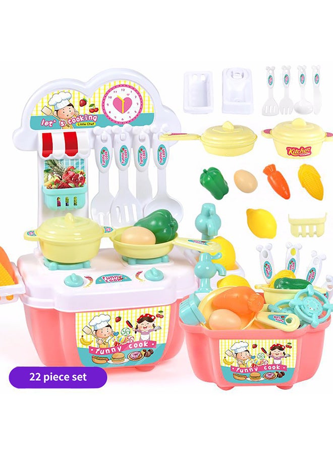 Kidle Pretend Play Toy Kitchen Set - Image 2