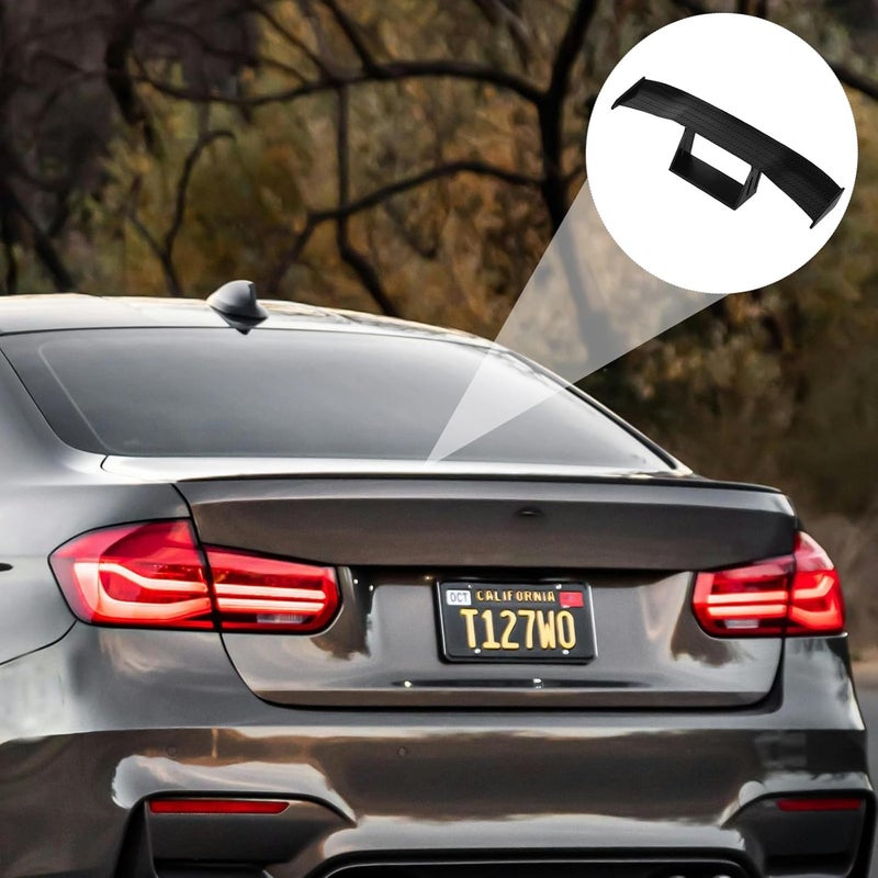 STAHAD Universal Car Mini Spoiler Wing Sticker, Adhesive Roof Spoiler Decoration, Vehicle Exterior Tail Wing for Universal Car Roof Styling - Image 4
