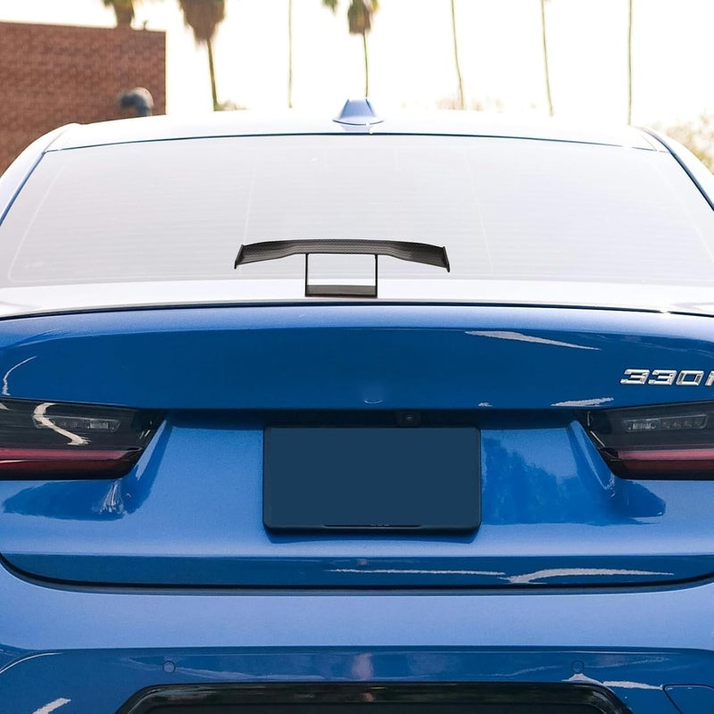 STAHAD Universal Car Mini Spoiler Wing Sticker, Adhesive Roof Spoiler Decoration, Vehicle Exterior Tail Wing for Universal Car Roof Styling - Image 5