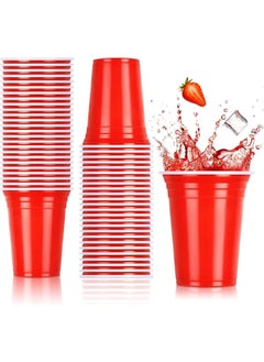 100 Piece Disposable Plastic Cups, Red 16-Ounce Disposable Plastic Party Cups, Red Heavy Duty Cups, Ideal for Weddings, Party’s, Birthdays, Dinners, Lunch’s. - pzsku/Z539CE30B5DD95B350A1CZ/45/_/1702987957/4c196b13-c895-4d10-bdb4-8d2bb10ed870